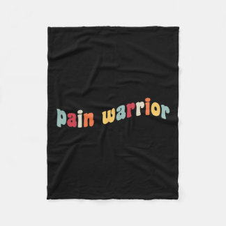 Pijnkrijger Craps Awareness Month Crohn's Chronic Fleece Deken
