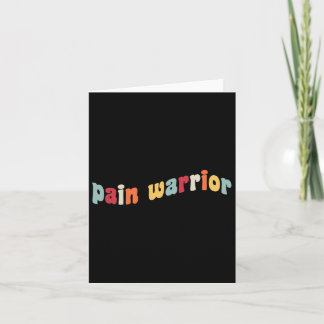 Pijnkrijger Craps Awareness Month Crohn's Chronic Kaart