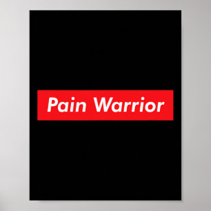 Pijnkrijger CRPS Awareness Month RSD Chronische Di Poster