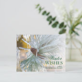 Pijnnaalden in ijs briefkaart (Staand voorkant)