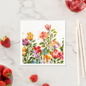 PIJNPRINTS ACHTER HET FENCE PAPIER NAPKINS SERVETTEN (Insitu)