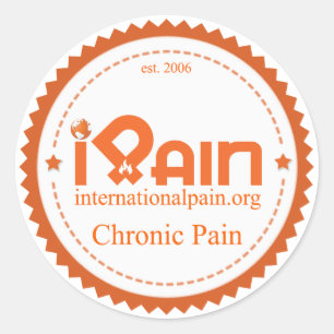pijnstiller voor chronische pijn ronde sticker