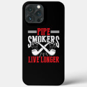 Pijp Roken Tabakspuit Sigarette Roke Cigar Case-Mate iPhone Case (Achterkant)