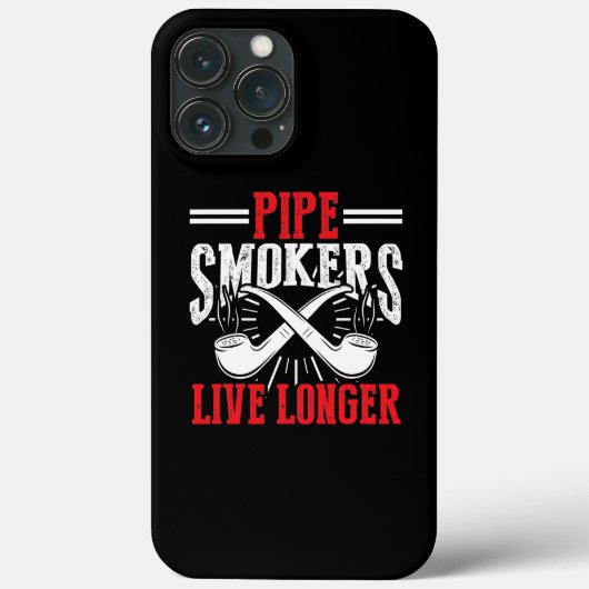 Pijp Roken Tabakspuit Sigarette Roke Cigar Case-Mate iPhone Case (Achterkant)