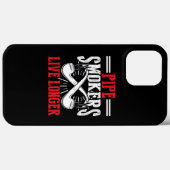 Pijp Roken Tabakspuit Sigarette Roke Cigar Case-Mate iPhone Case (Achterkant (horizontaal))