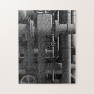 Pijpen en afsluiters legpuzzel