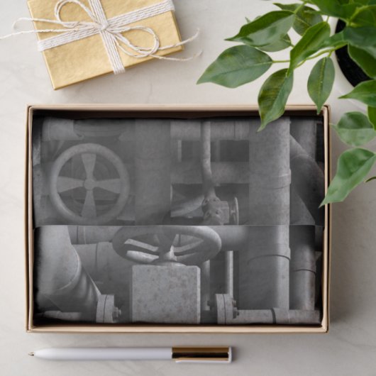 Pijpen en afsluiters tissuepapier (Geschenk)