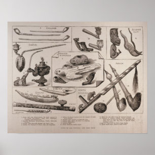 Pijpen van alle volkeren poster