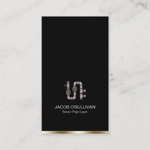 Pijplaagfitter loodgieterswerk visitekaartje