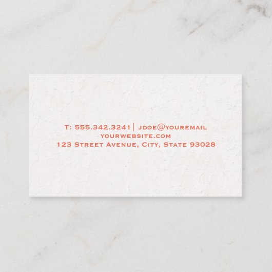 Pijpleiding | Lekpijp Visitekaartje (Achterkant)