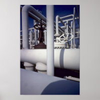 Pijpleiding voor aardolieraffinaderij