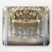 pijporgel in Marktkirche, Halle mousepad Muismat (Voorkant)