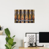 Pijporgelposter Poster (Thuiskantoor)