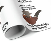 Pijproken Genieten van de goede vibes Pijproken Cadeaupapier (Rol Hoek)