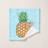 Pika à l'ananas prend un Chomp Aqua (Gant de toilette)