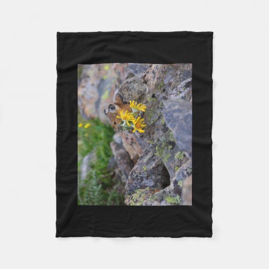 pika fleece deken (Voorkant)