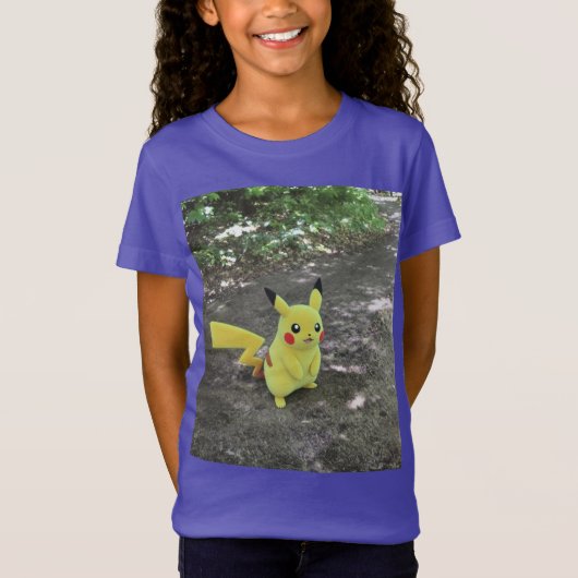 Pikachu in het Wild Snapshot T-shirt (Voorkant)