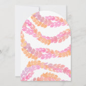 Pikake Wedding Kaart (Achterkant)