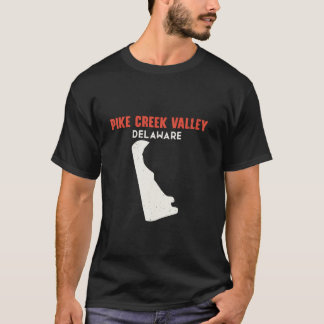 Pike Creek Valley Delaware USA State America Trave T-shirt