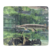 Pike Fish Snijplank (Voorkant)