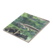 Pike Fish Tegeltje (Zijkant)