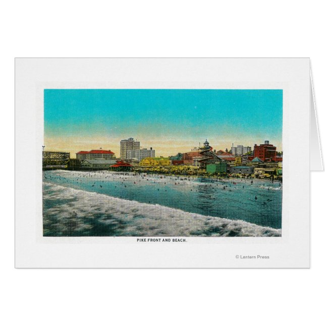 Pike Front en Long Beach, Californië (Voorkant Horizontaal)