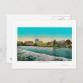 Pike Front en Long Beach, Californië Briefkaart (Voorkant / Achterkant)