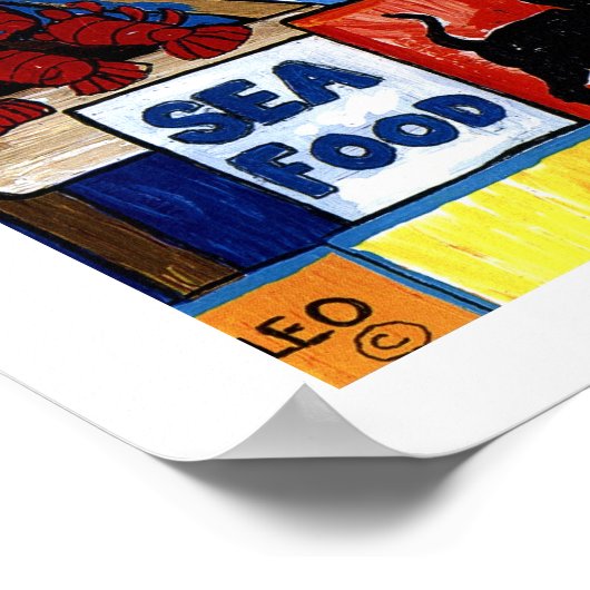 Pike Place Fish Co. Poster (Hoek)