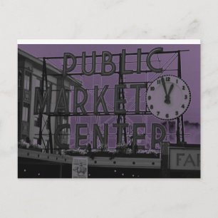Pike Place Market Briefkaart