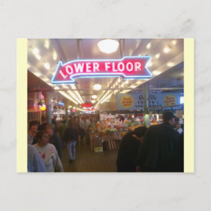 Pike Place Market Briefkaart