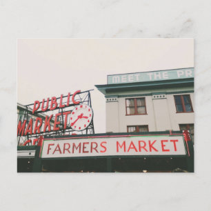 Pike Place Market Briefkaart
