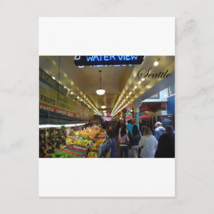 Pike Place Market Briefkaart