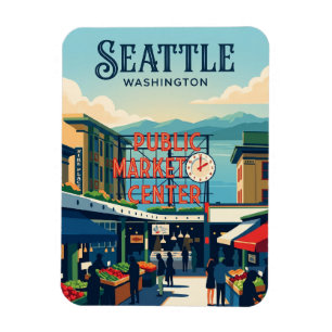 Pike Place Market Washington Magneet