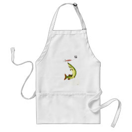 Pike Vissen Standaard Schort