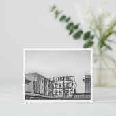 Pikes de Seattle noir et blanc Place Photo Carte p (Debout devant)