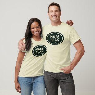 Pikes Peak 14.110 FT CO Mountain T-Shirt