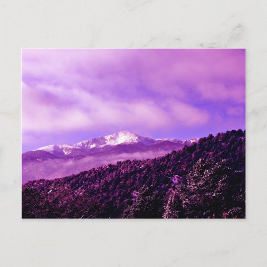 Pikes Peak Briefkaart (Voorkant)