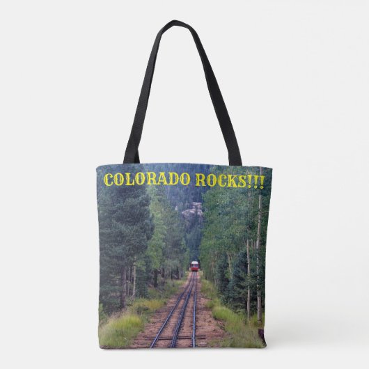 PIKES PEAK-CANVAS TAS omhoog gaan (Achterkant)