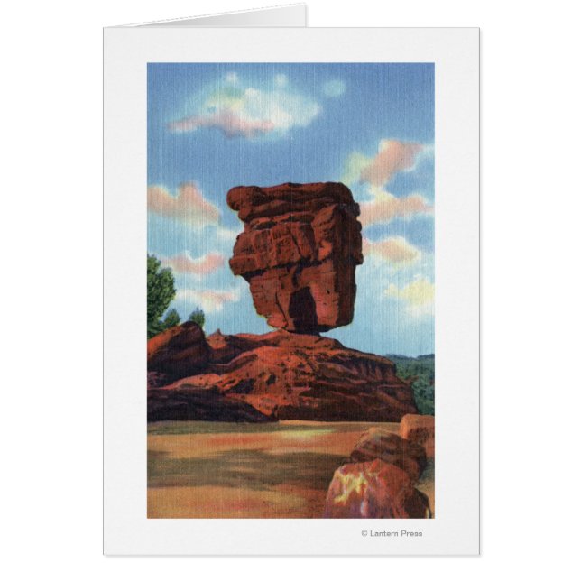Pikes Peak, Colorado - Balanced Rock (Voorkant)