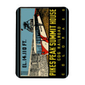 Pikes Peak Colorado Magneet (Verticaal)