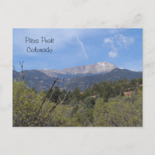 Pikes Peak- Colorado Springs Briefkaart