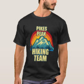 Pikes Peak Family Matching Hiking T-shirt (Voorkant)
