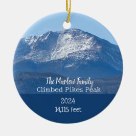 Pikes Peak gepersonaliseerd Ornament