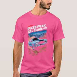 Pikes Peak Hill Climb 2025 Grappige Retro Colorado T-shirt