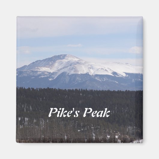 Pike's Peak Magnet Magneet (Voorkant)