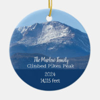 Pikes Peak Ornement personnalisé