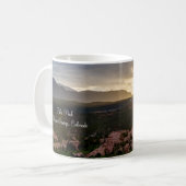 Pikes Peak Sunset Haze Mug classique (Devant gauche)