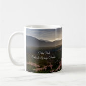 Pikes Peak Sunset Haze Mug classique (Gauche)