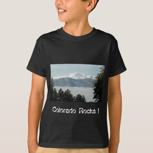Pikes Peak Teen T T-shirt (Voorkant)