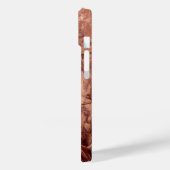 Pikes peak through a Rock Hole Case-Mate iPhone Case (Achterkant / Links)